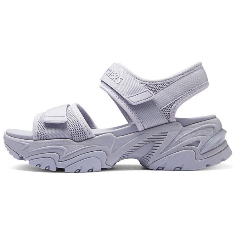 

Пляжные сандалии женские светло-фиолетовые Skechers