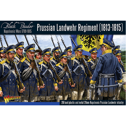 

Фигурки Prussian Landwehr Regiment 1813-1815 Warlord Games