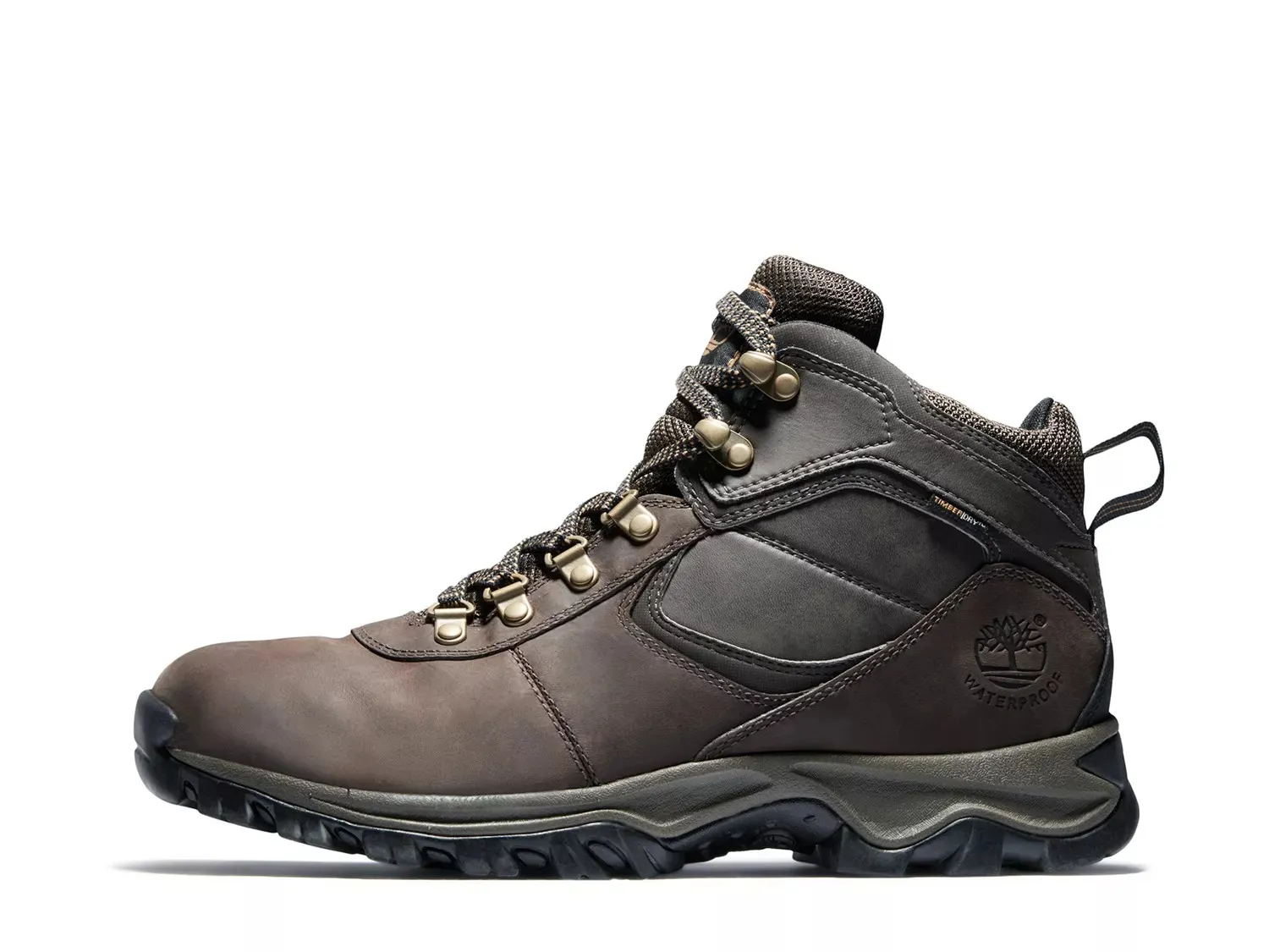 Мужские ботинки для походов Timberland Mt. Maddsen из водонепроницаемой кожи, темно-коричневый — фото 3