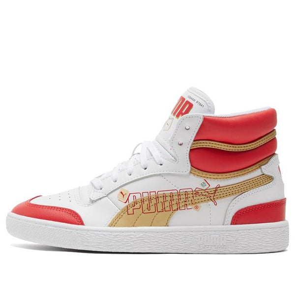 

Кроссовки ralph sampson year of ox mid shoes white/red/gold Puma, белый