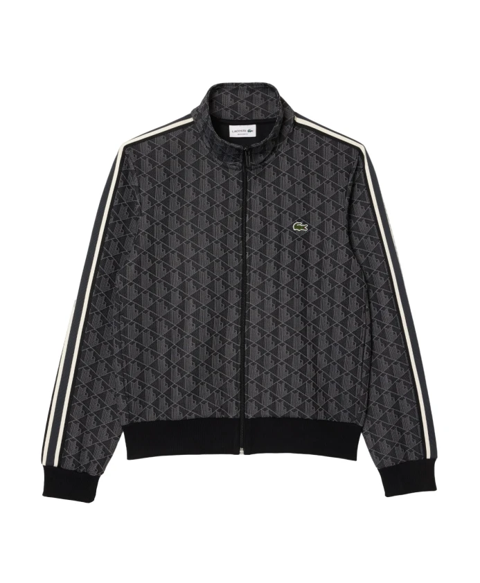 

Толстовка на молнии Paris, мужская мода Lacoste, серый