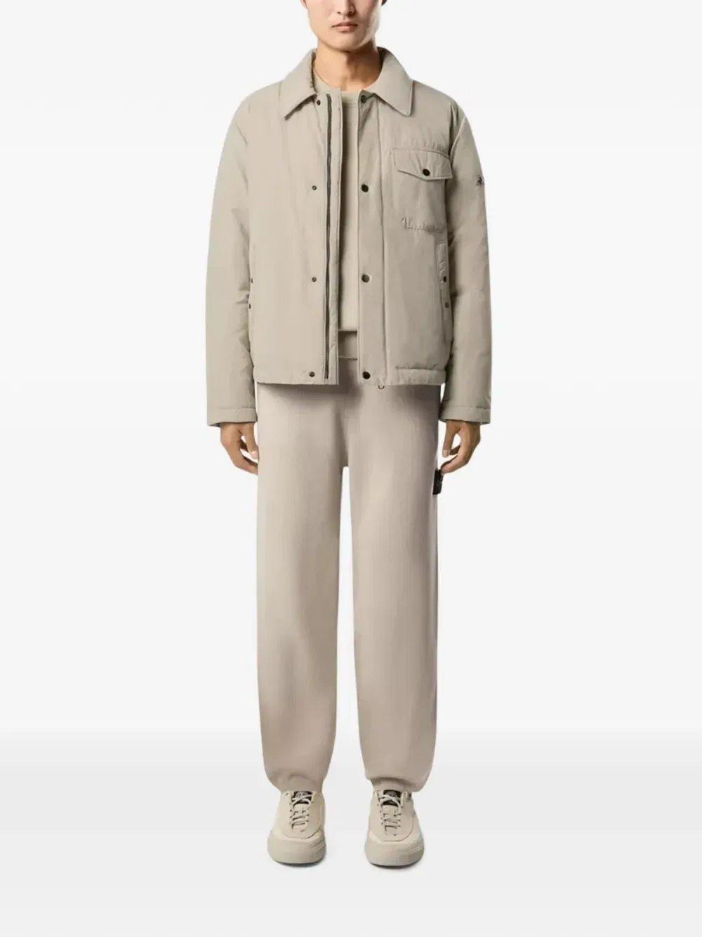 Джоггеры 5200001 из шерсти RWS Stone Island, бежевый — фото 2
