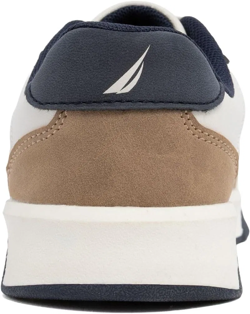 Детские кроссовки со шнуровкой Nautica, Bone Navy Tan-Gavie — фото 3