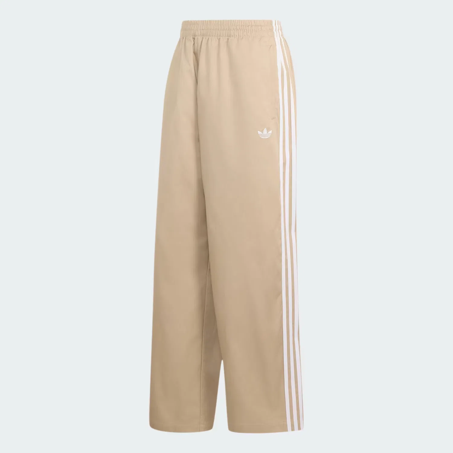 Мужские брюки оверсайз из твила Adicolor SST Adidas Originals, хаки — фото 4