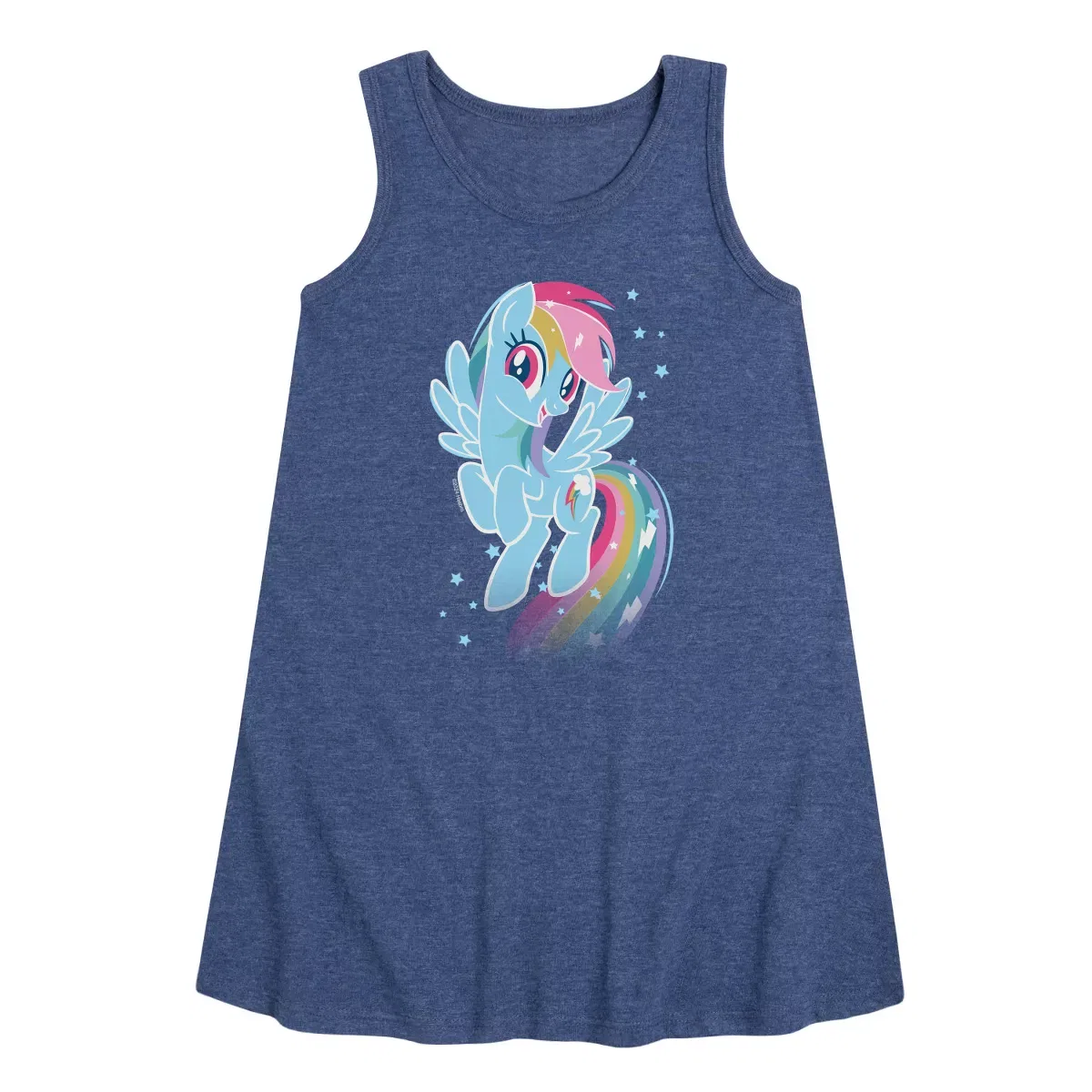 Детское платье-трапеция без рукавов My Little Pony, Heather Navy