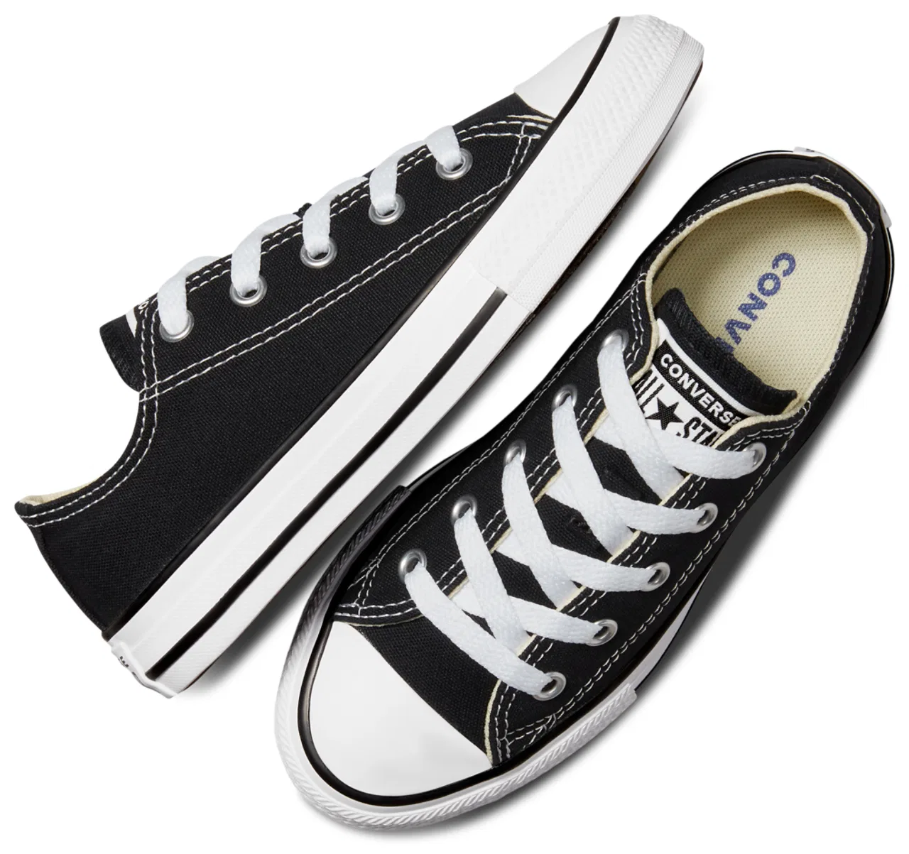 Кроссовки для мальчиков All Star Low Top Converse, черный — фото 3