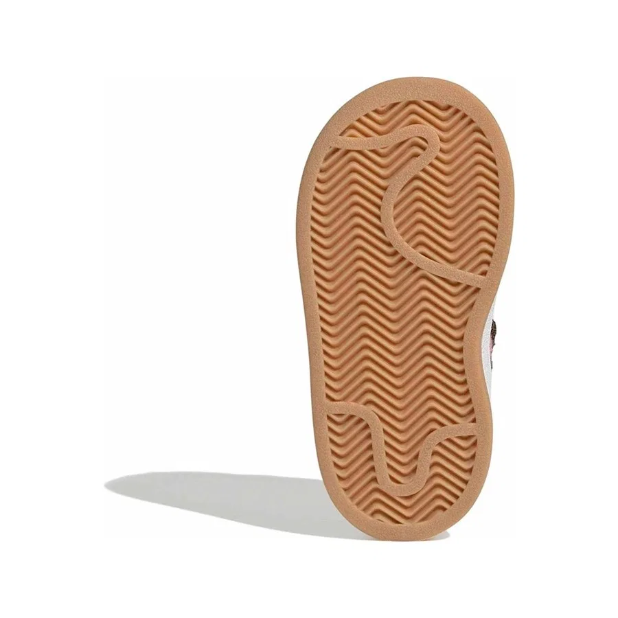 Детские спортивные кроссовки с эластичной шнуровкой Campus 00S Comfort Closure Elastic Lace Shoes adidas, Коричневый — фото 4