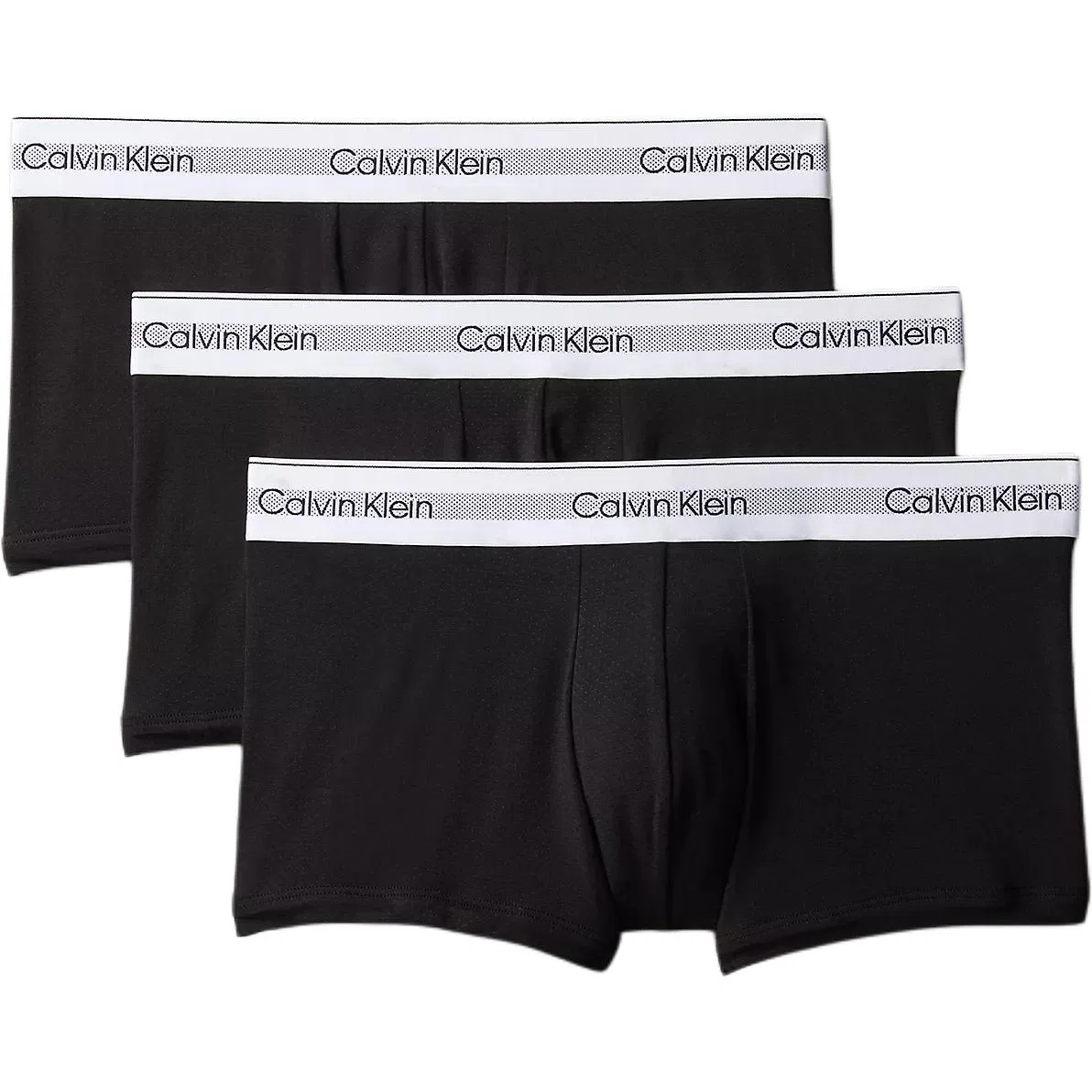 Мужские боксеры с длинной штаниной Calvin Klein, Black