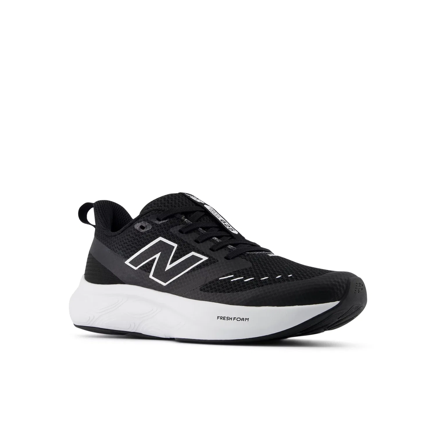 Детские кроссовки дышащие 625 LACE New Balance, Black With White — фото 2