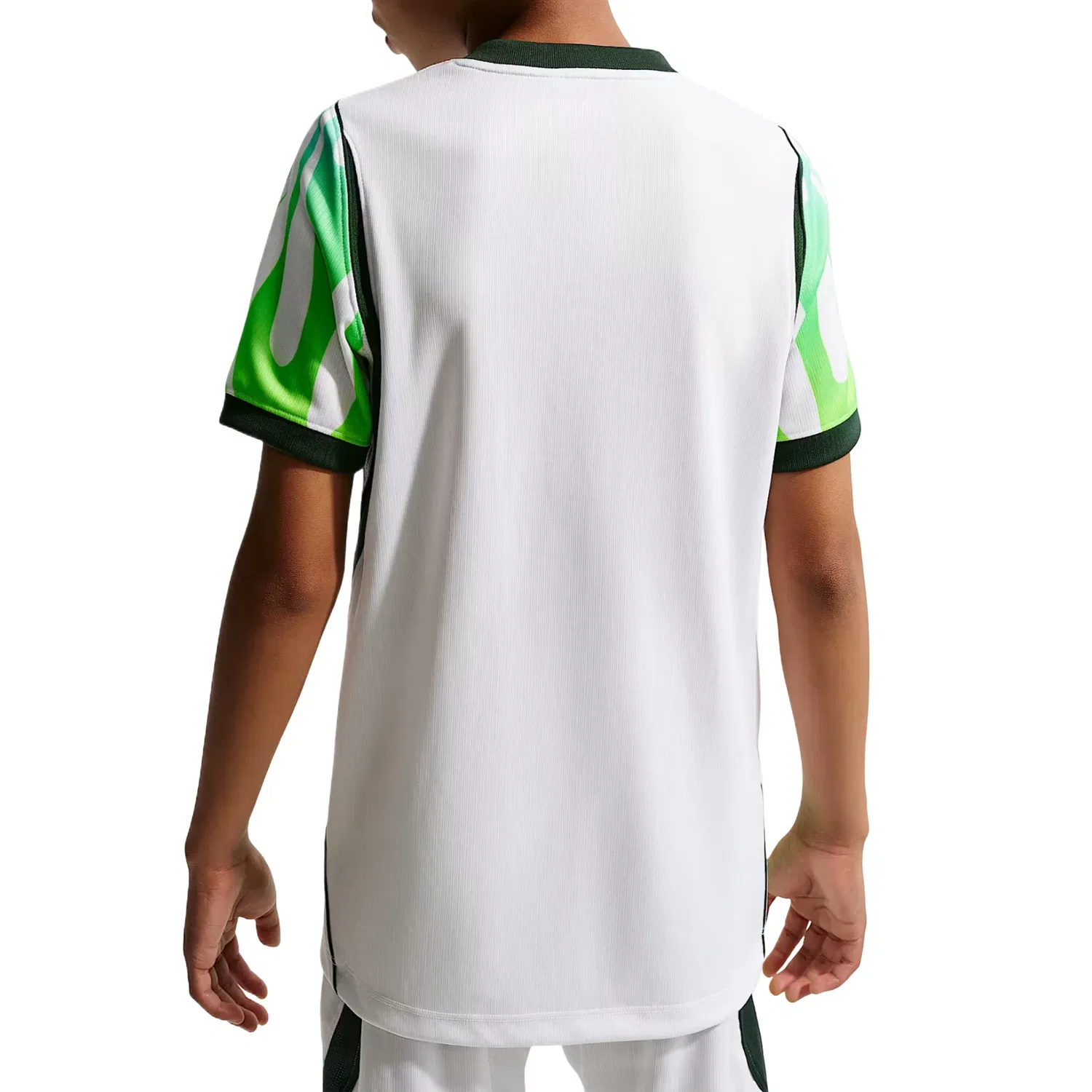 Детская футболка-джерси Nike Nigeria 2026 Stadium Away Dri-FIT Replica Jersey, белый — фото 2