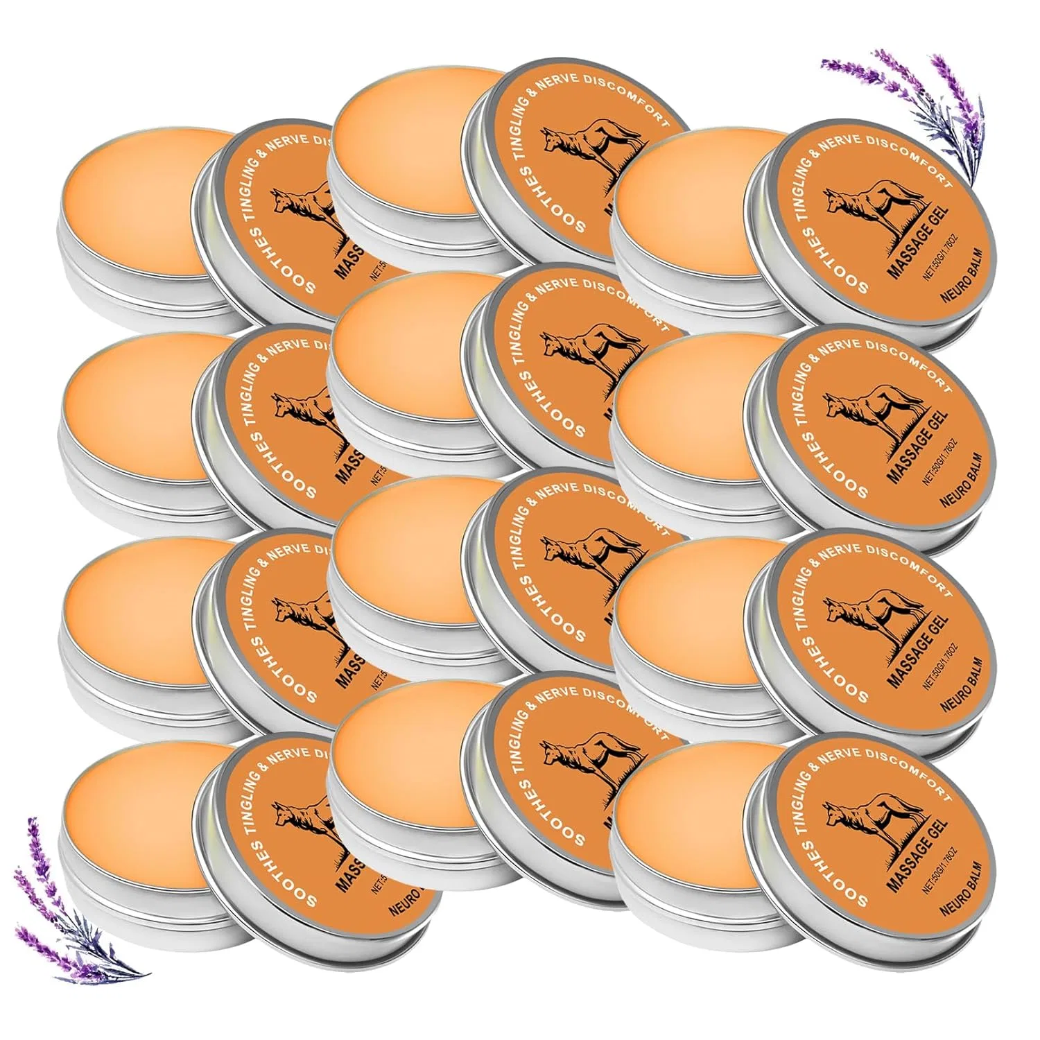 Массажный крем Neuro Balm, SKZKK, 12 шт, 50 г
