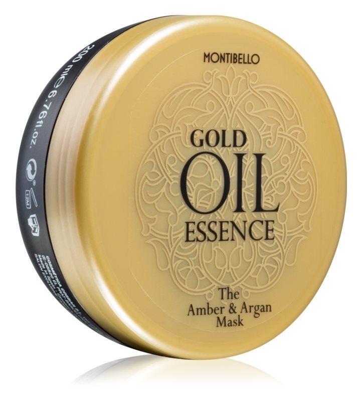 

Восстанавливающая маска для волос Montibello Gold Oil Amber & Argan Mask