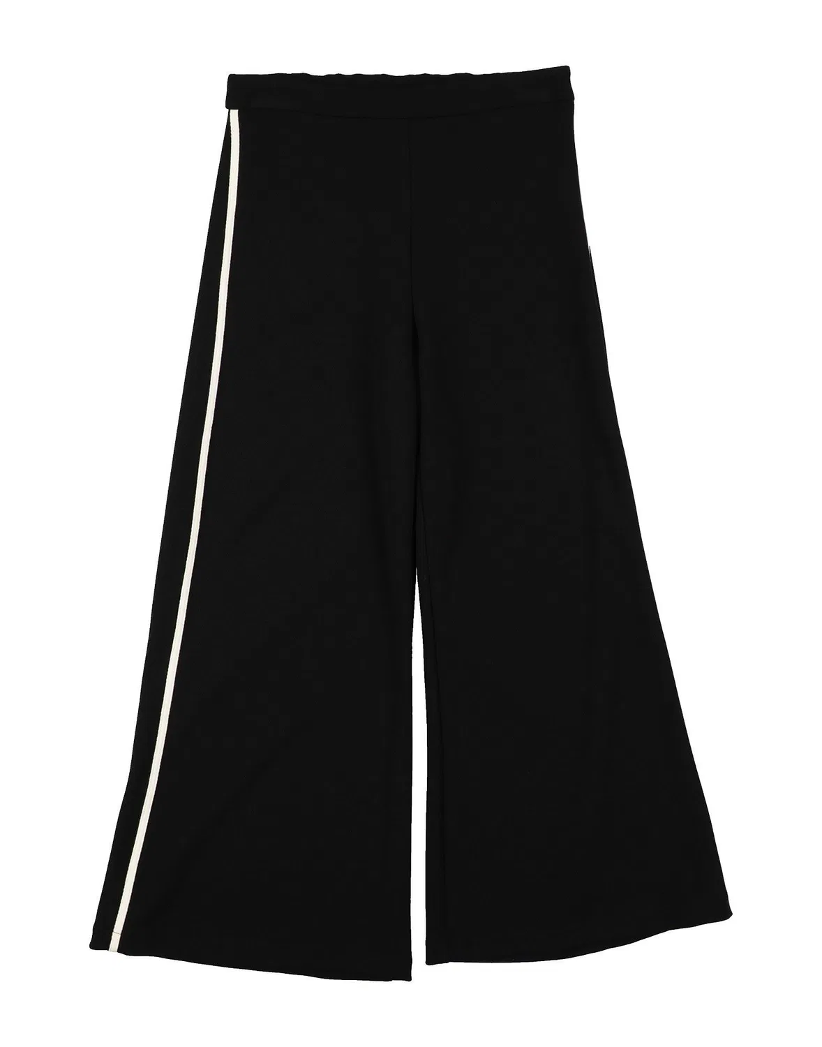Брюки из крепа с аппликациями Elsy, черный