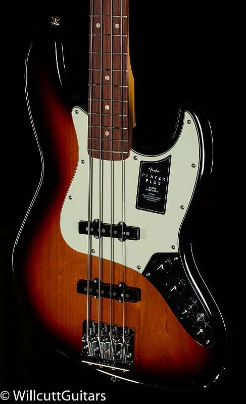 

Fender Player Plus Jazz Bass 3-цветная бас-гитара Sunburst Pau Ferro с накладкой на гриф - MX21181918-9.70 lbs