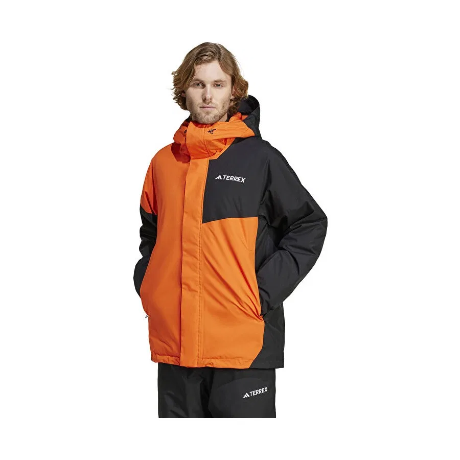 Куртка утепленная с длинным рукавом mt 2L Insul Jkt adidas, Yoğun Turuncu
