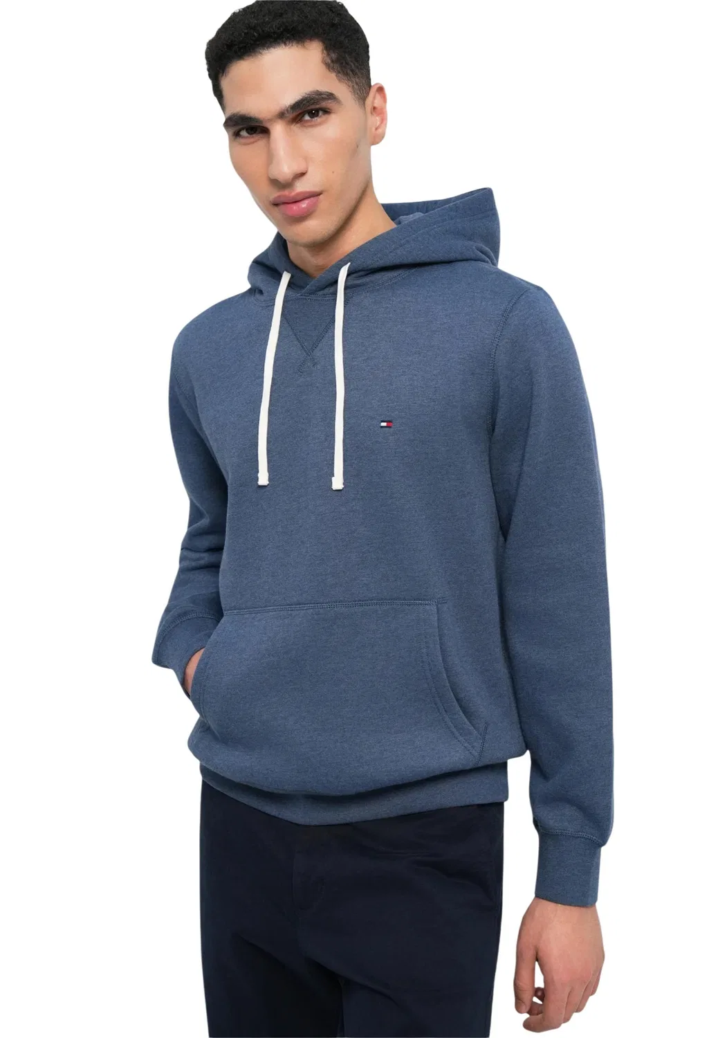 Мужской свитшот однотонный Tommy Hilfiger, Blue — фото 3
