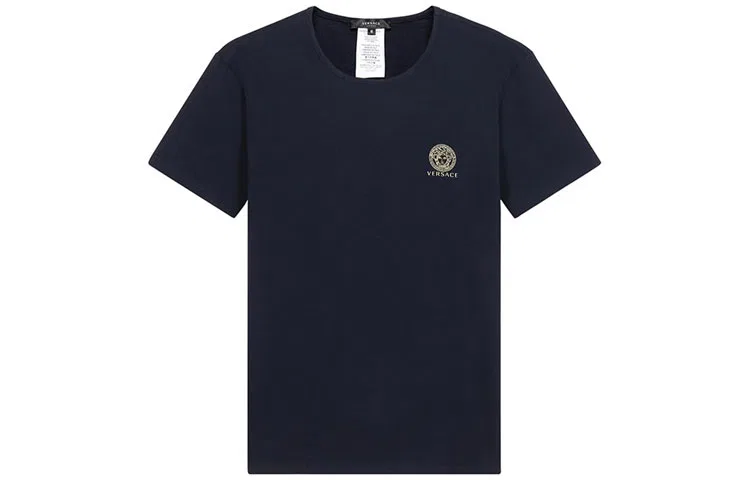 Мужские футболки комплект 2 шт с круглым вырезом VERSACE — фото 3