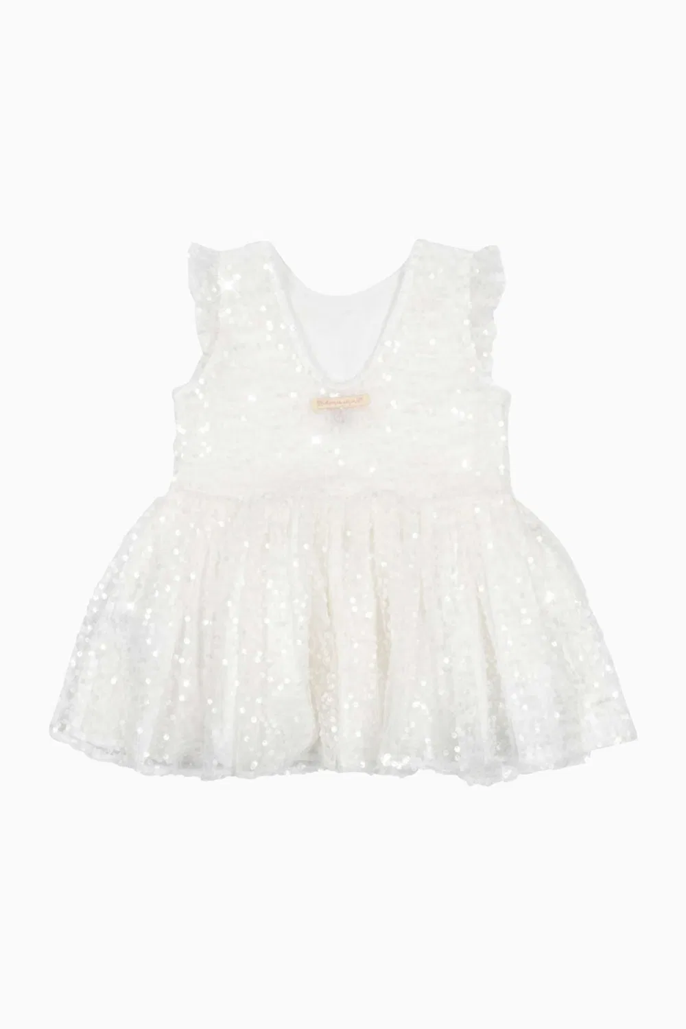 Платье с пайетками Oria Sequin-embellished Konges Sløjd