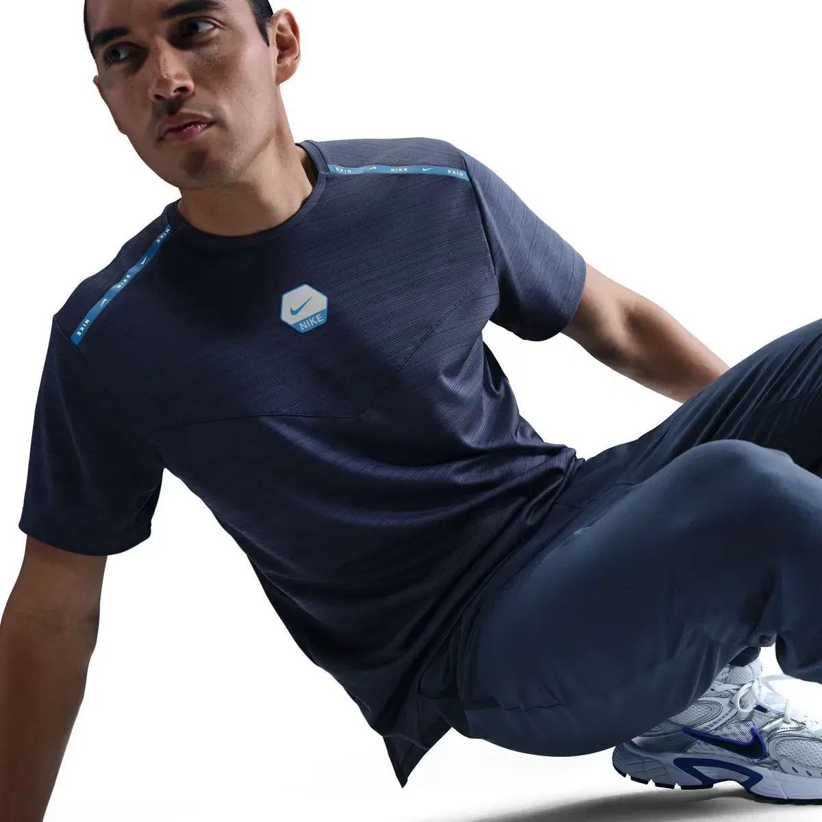 Мужская футболка с длинным рукавом Nike, Azul Marino