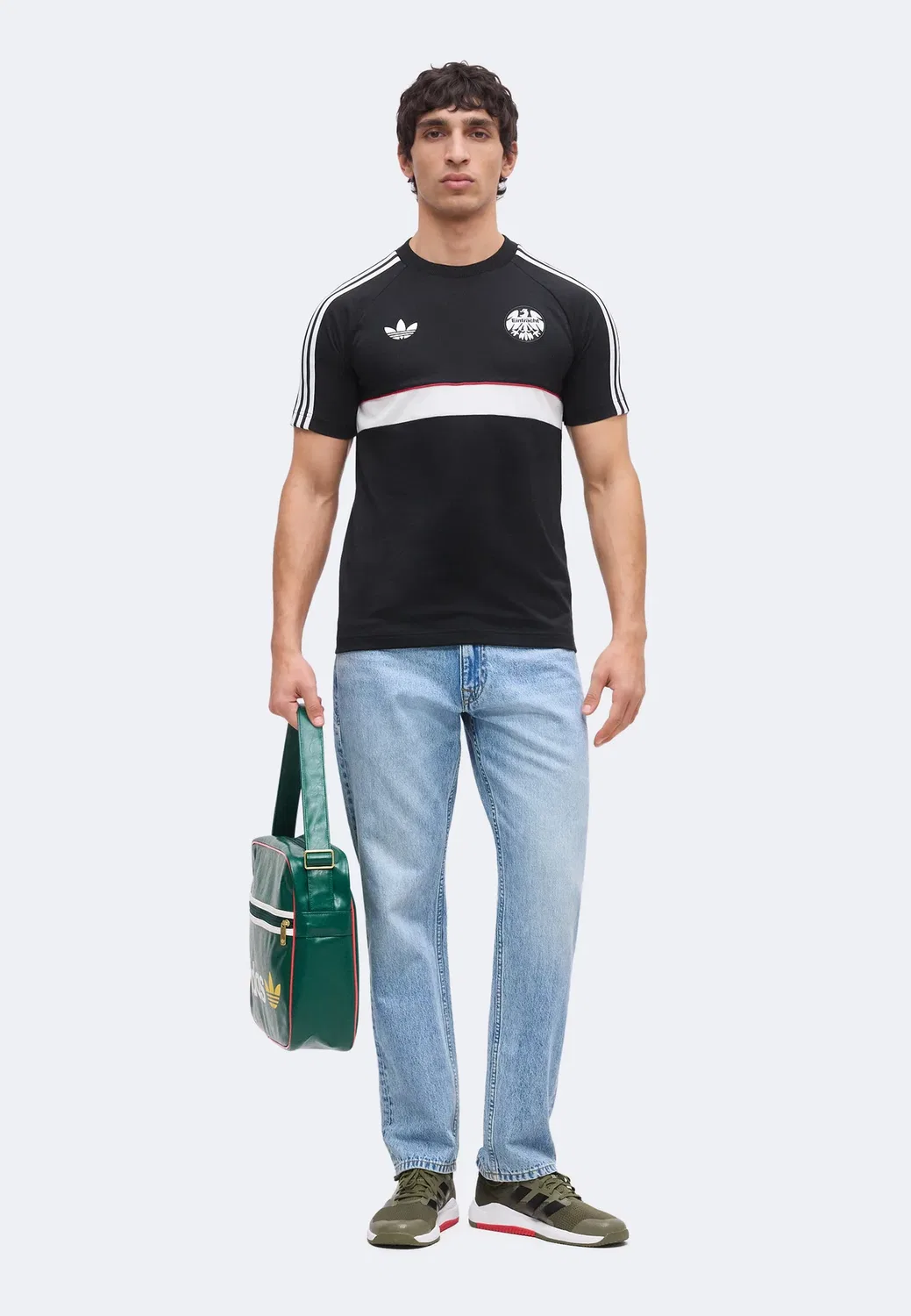 Айнтрахт Франкфурт - клубная одежда Adidas Originals, Black — фото 2