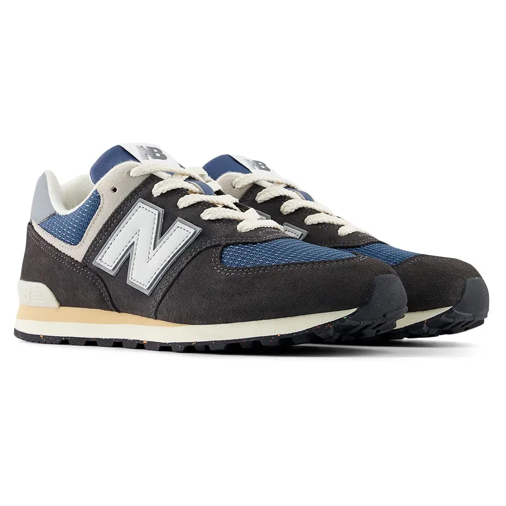 Детские кроссовки для мальчиков с кожаным верхом New balance 574, Blue