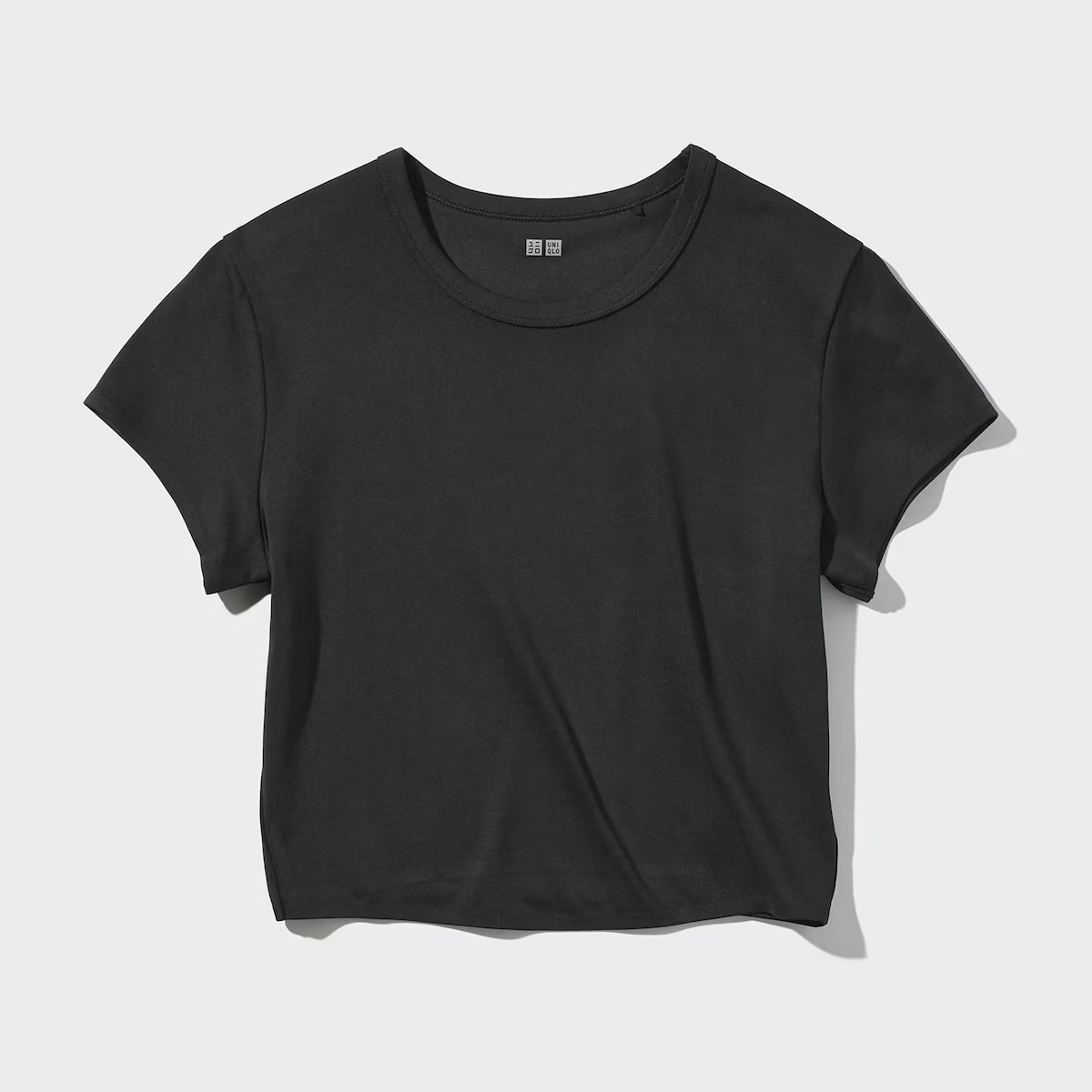 

Футболка Uniqlo Airism укороченная, черный