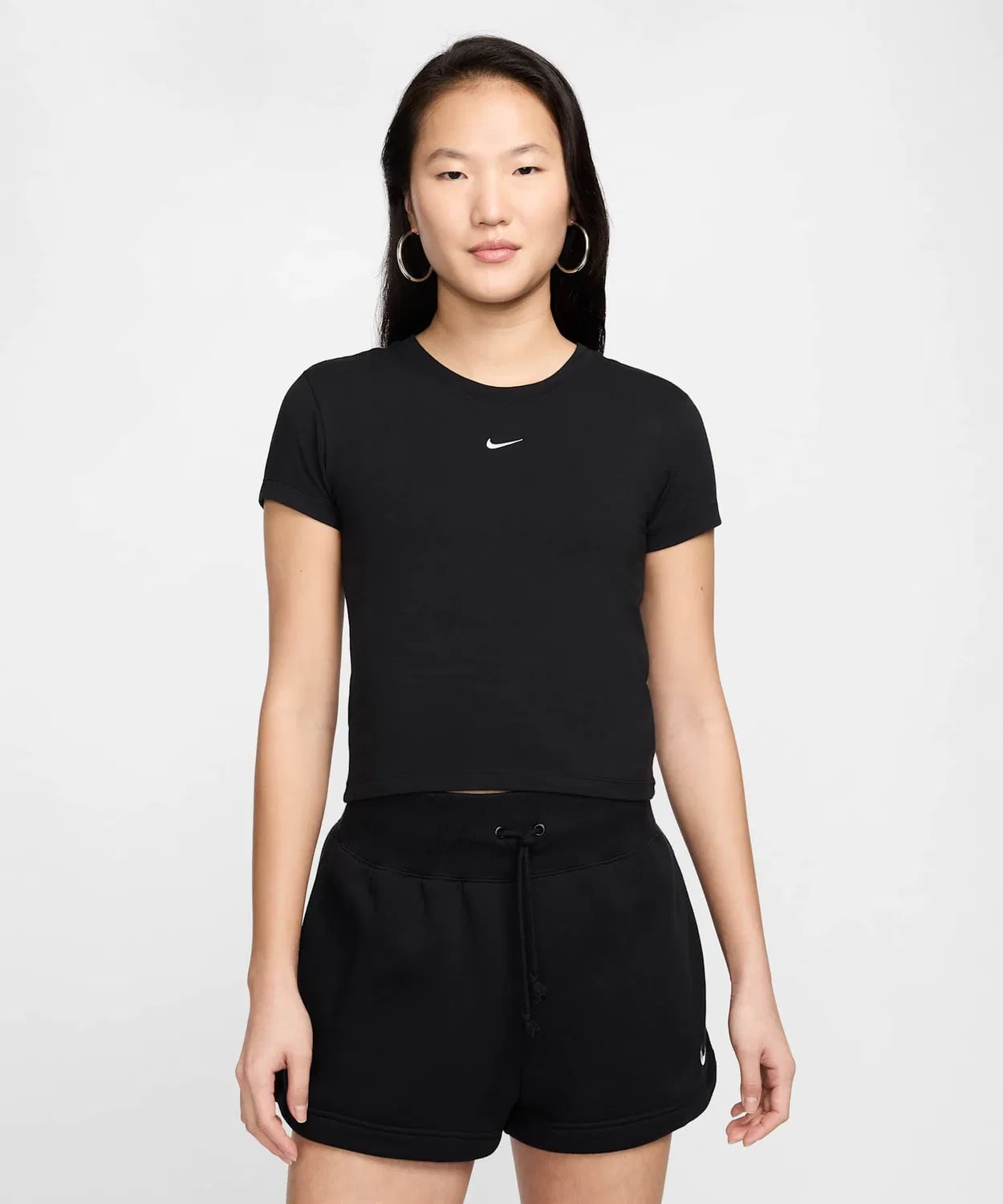 Женская футболка с коротким рукавом Nike Sportswear Chill Knit FV5509-010, Black