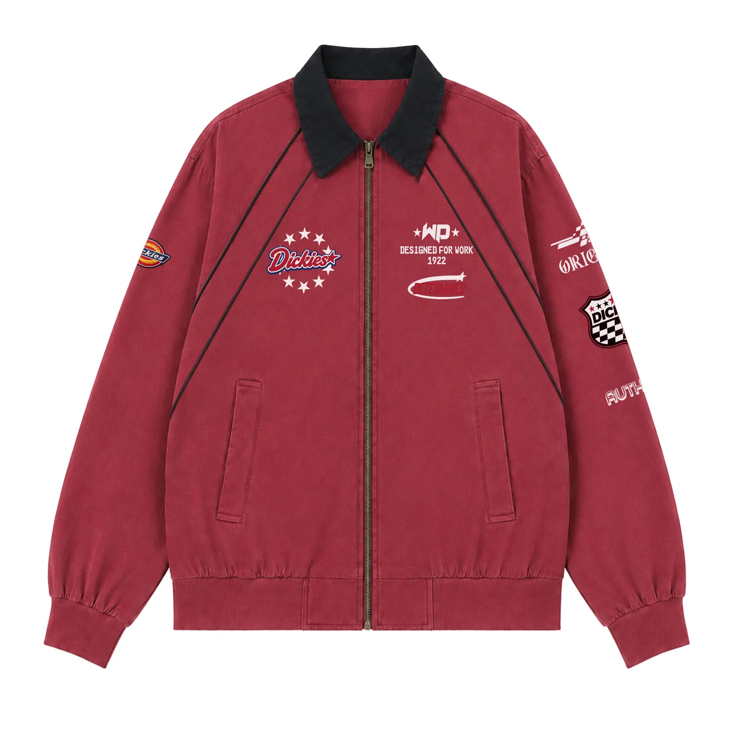 Детский жакет с лацканами прямого кроя Dickies, Red