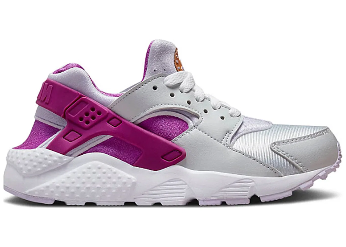 Детские кроссовки Lifestyle Nike Huarache Run, Pure Platinum/Violet Frost/Vivid Purple/Metallic Copper