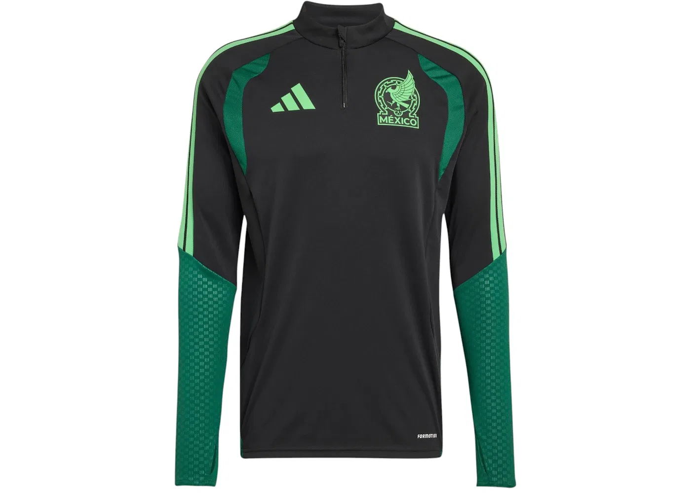 Мужской топ Adidas Mexico 2026 Tiro, черный