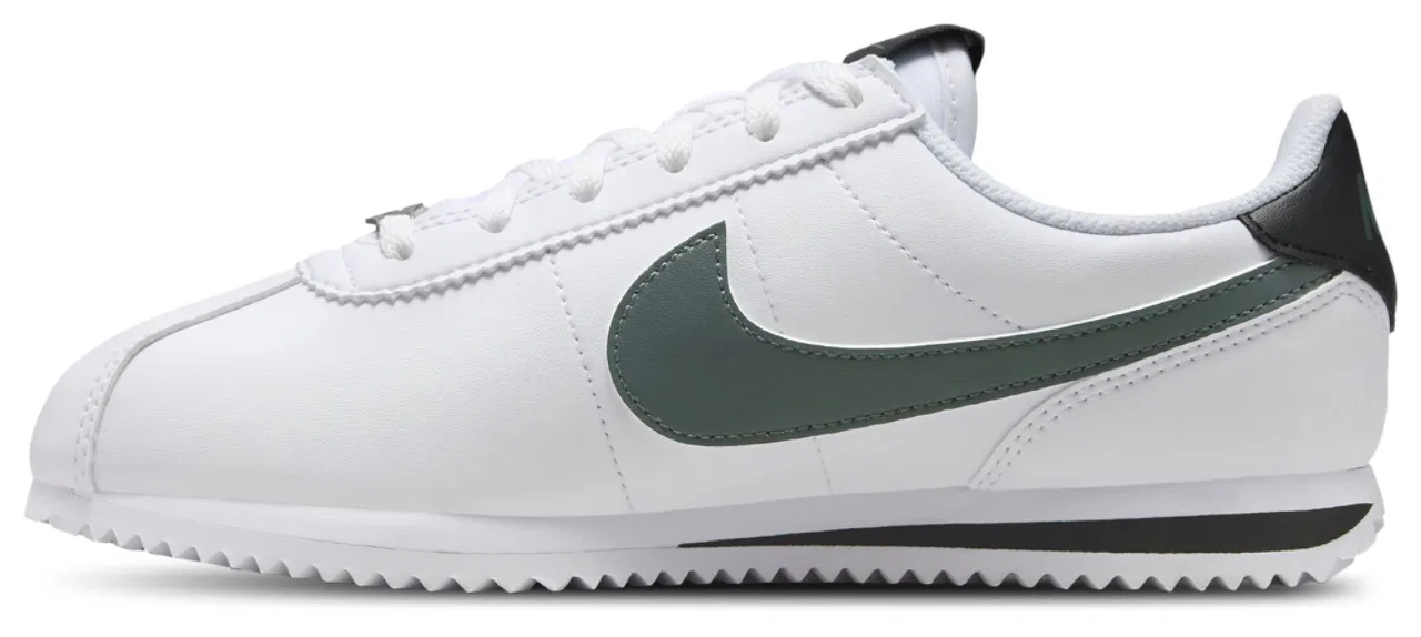 Кроссовки для мальчиков Cortez Nike, цвет Vintage Green/Black/White — фото 2