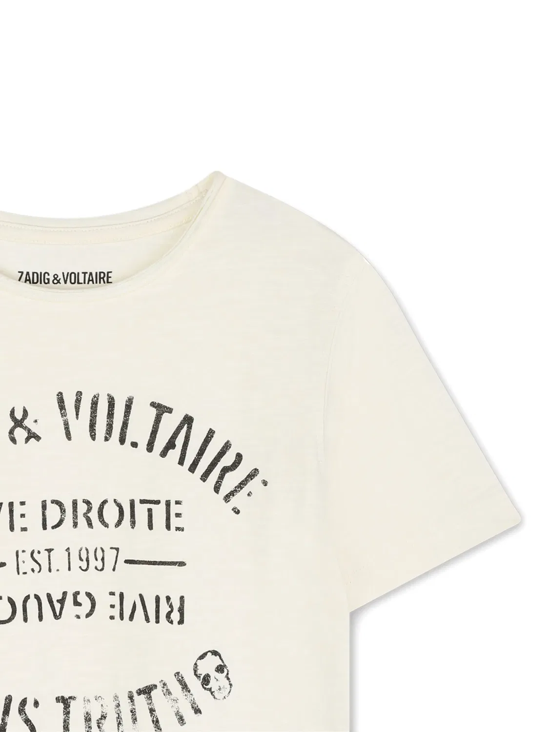 Футболка с графическим принтом Zadig&Voltaire, белый — фото 2