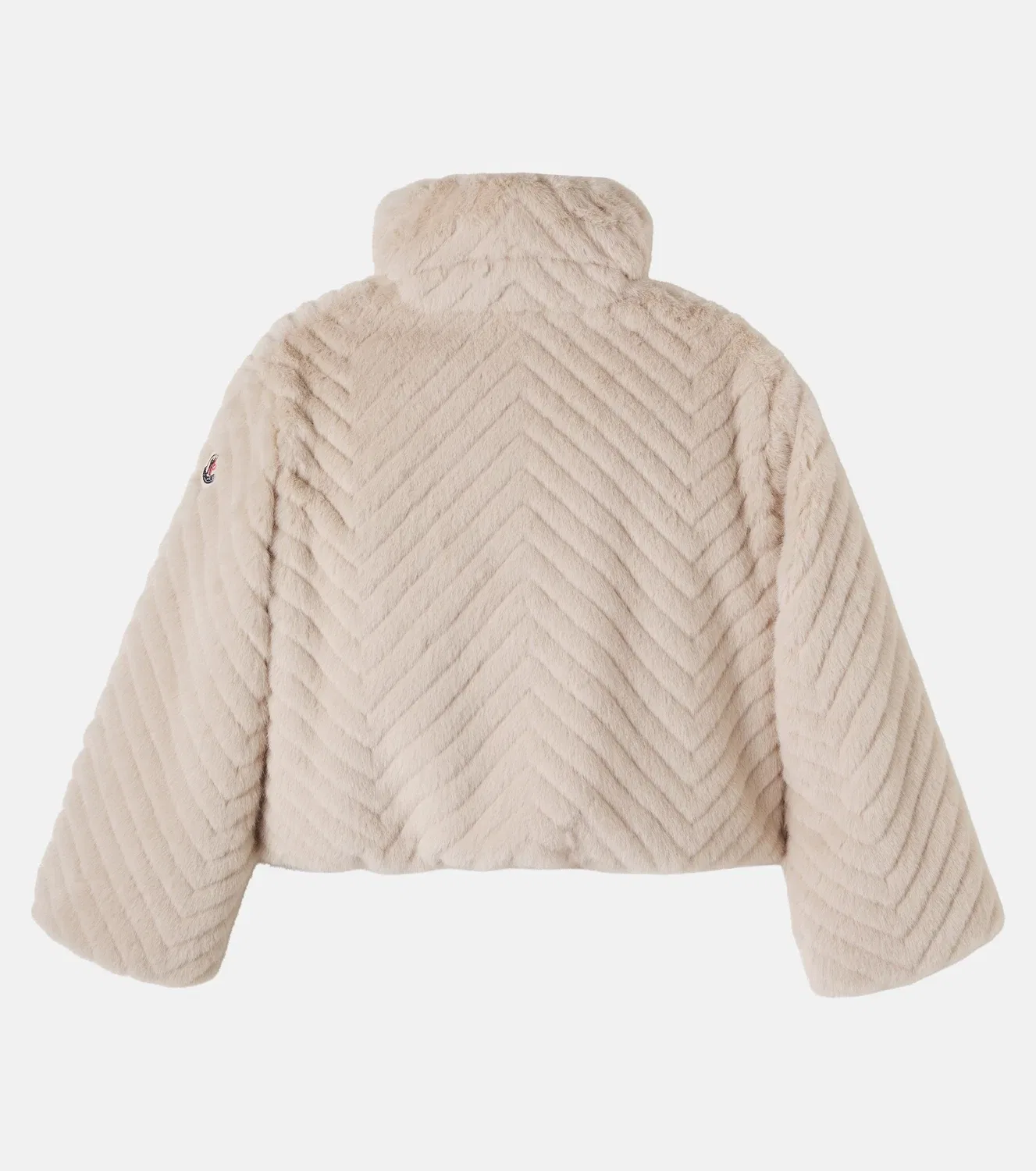 Легкая куртка с наполнителем Eira Moncler Enfant, бежевый — фото 3