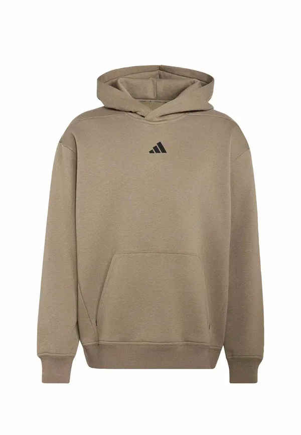 Толстовка Primelift для тренировок, свободного кроя - худи Adidas Performance, хаки — фото 4