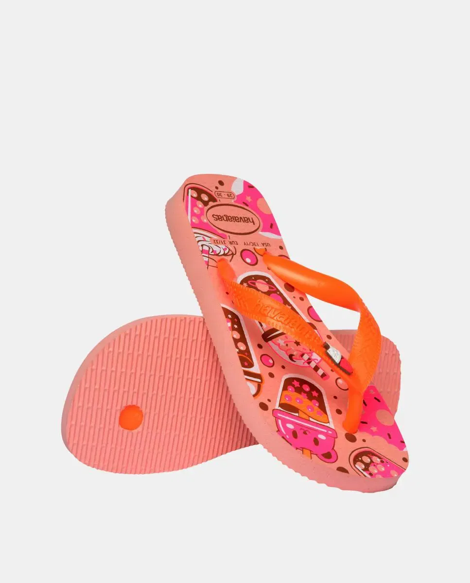 Детские шлепанцы для мальчиков с принтом Havaianas — фото 4