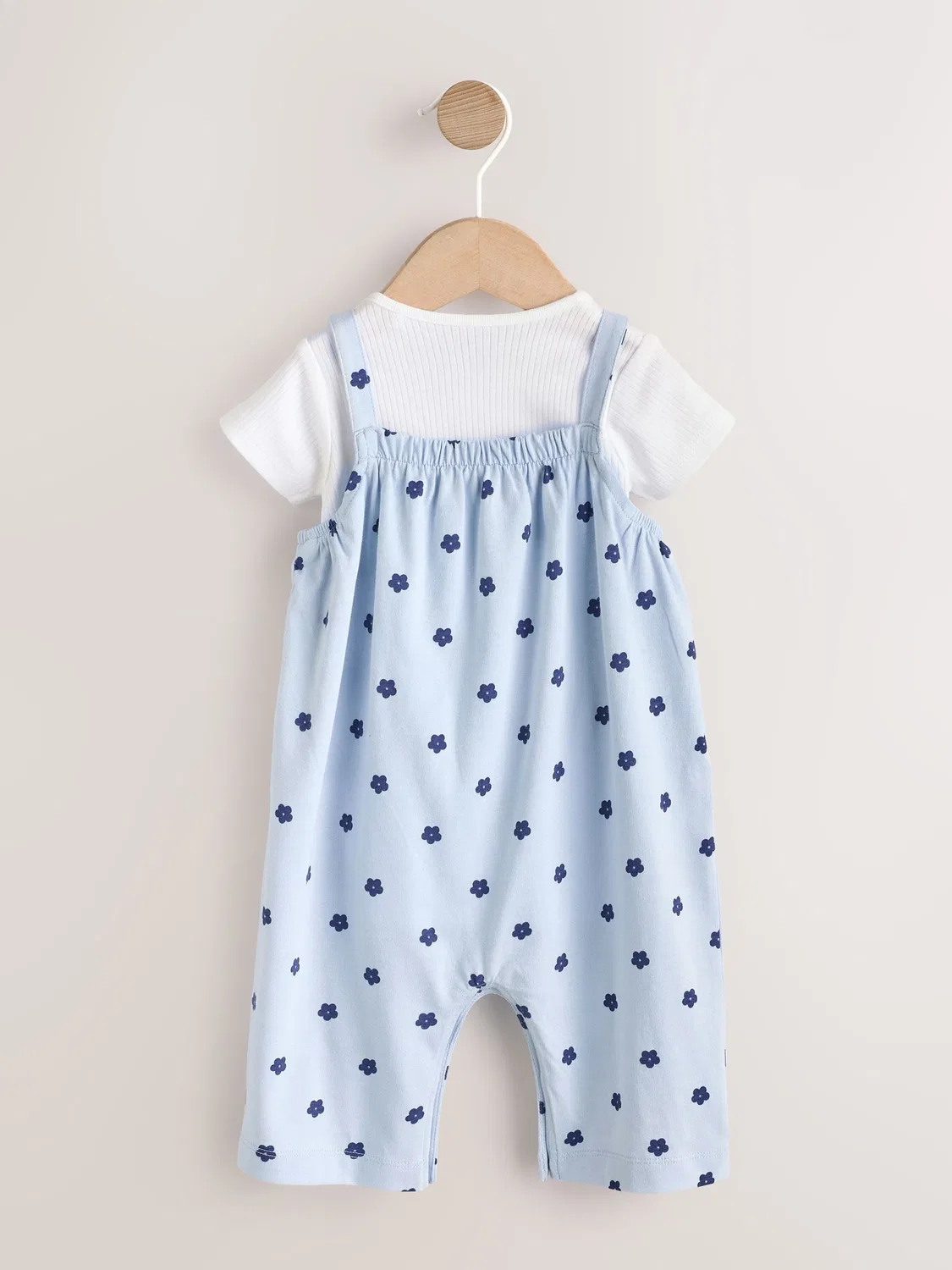 Комбинезон и боди, джерси, цветочный принт Next, Blue Floral — фото 2