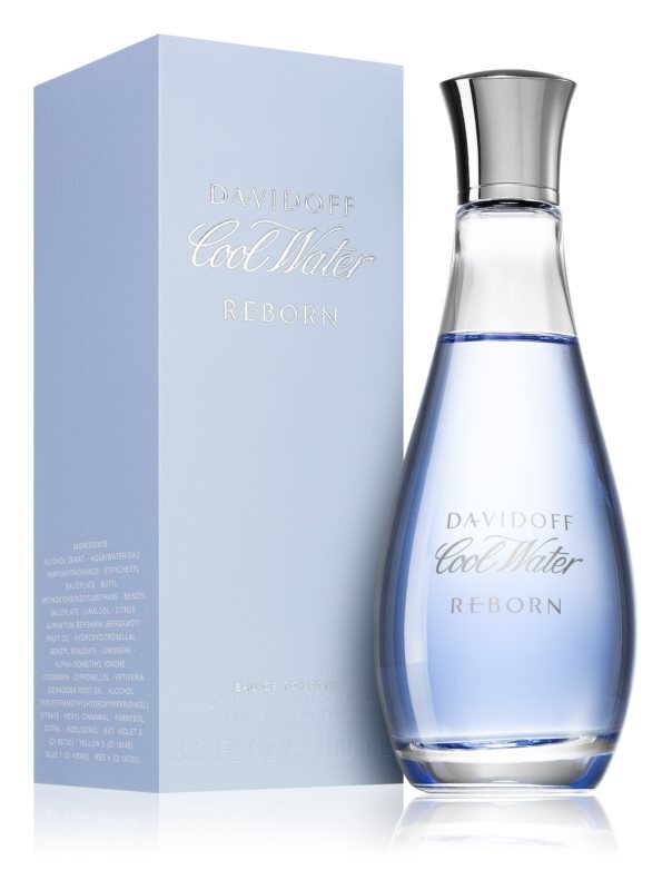 Туалетная вода Davidoff Cool Water Woman Reborn, 100 мл — фото 3