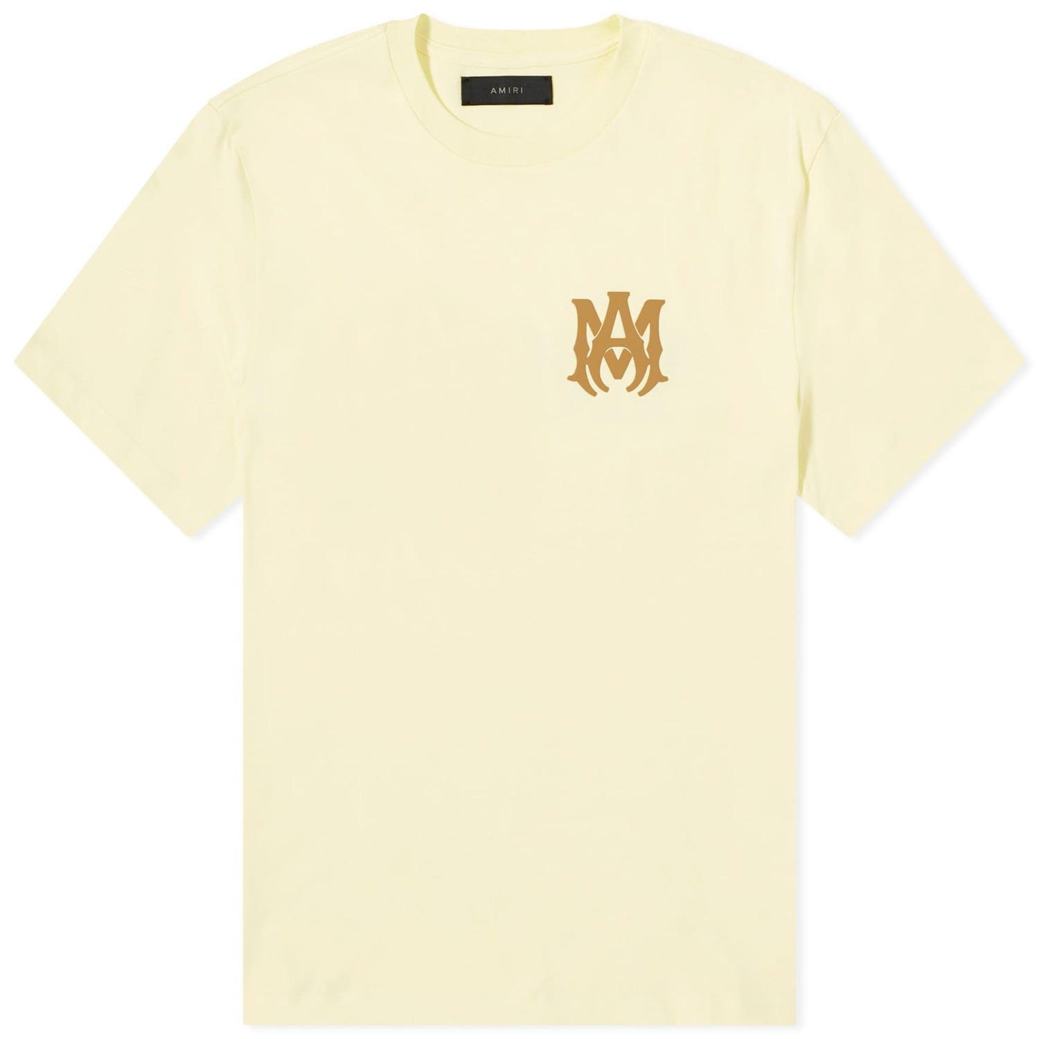 

Футболка Amiri MA Logo, бледно-желтый