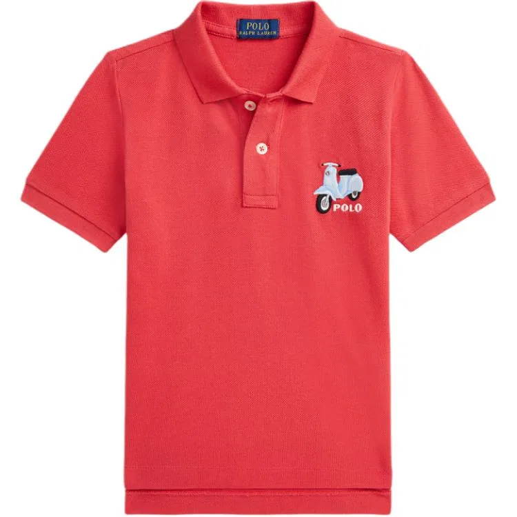Детское поло с принтом Polo Ralph Lauren