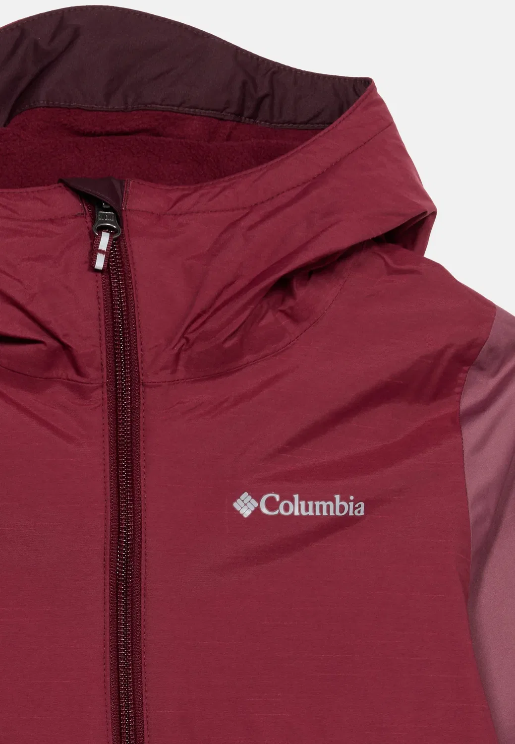 Куртка унисекс Rainy Trails из софтшелла Columbia, Moonvista/Rich Wine/Antique Mauve — фото 3