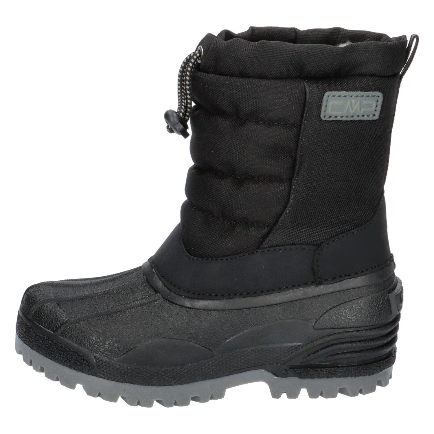 Детские зимние ботинки с высоким голенищем Kids Hanki 3.0 Cmp, Schwarz Grau — фото 2