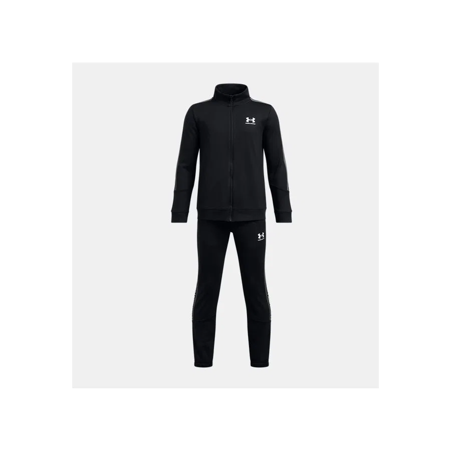 Спортивный костюм для мальчика с принтом UA Icon Knit Under Armour, Черный