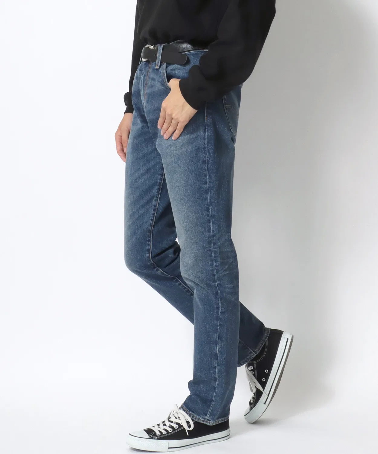 Мужские джинсы Slim Fit Straight с принтом Levi's, Indigo Blue — фото 3