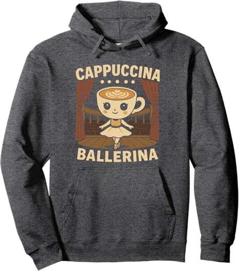 

Худи Cappuccina Ballerina, темно-серый
