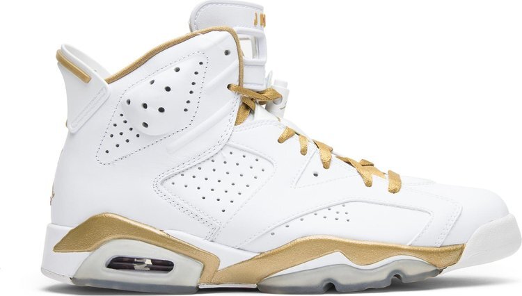

Кроссовки Air Jordan 6 Retro GMP, белый, Белый;серый, Кроссовки Air Jordan 6 Retro GMP, белый