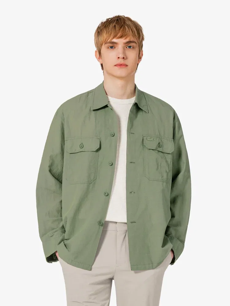 Рубашка длиннорукавная LACOSTE, Khaki