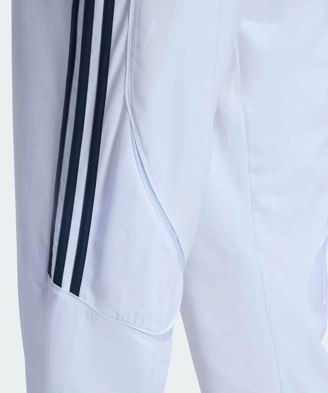 Мужские спортивные штаны свободного кроя Team Geist Adicolor Track Pants Adidas Originals, White — фото 4