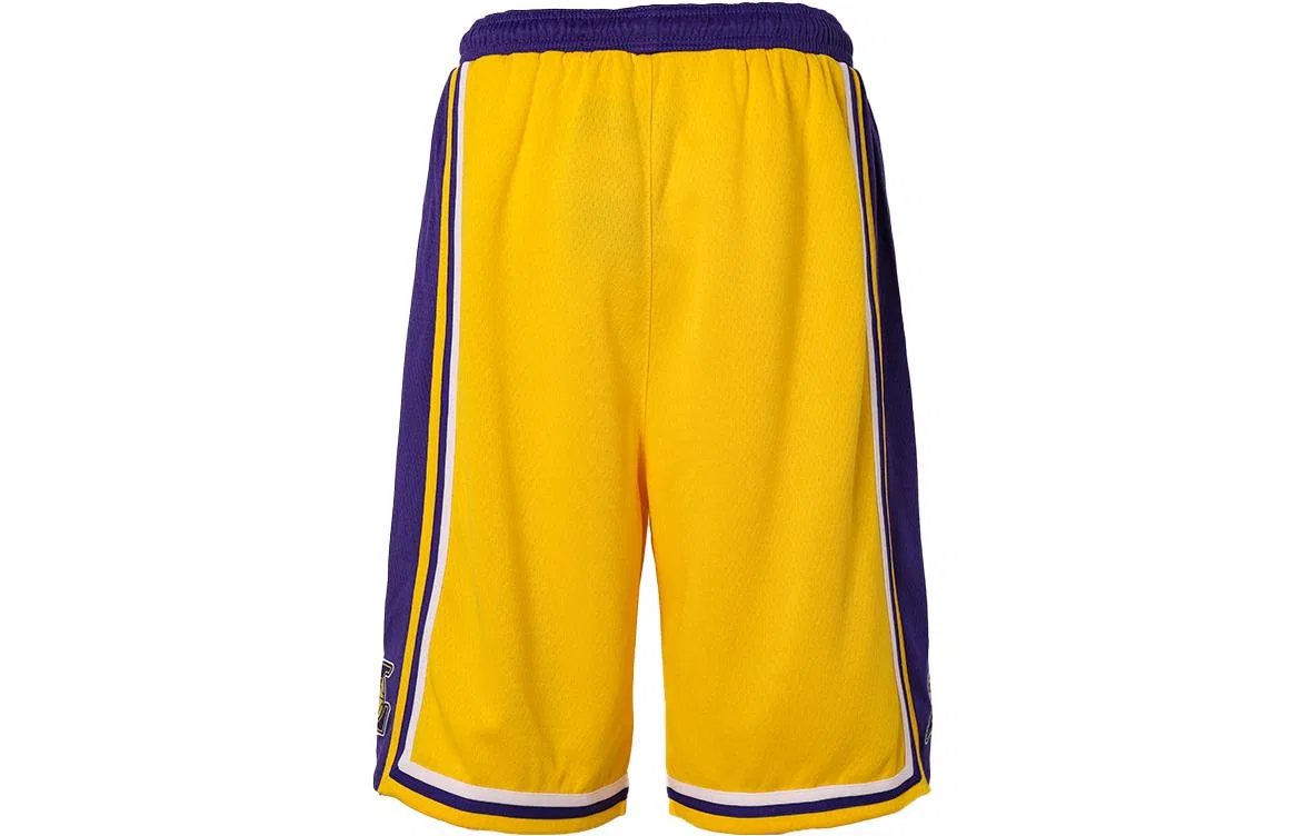 Детские шорты Nike Los Angeles Lakers Yellow — фото 3