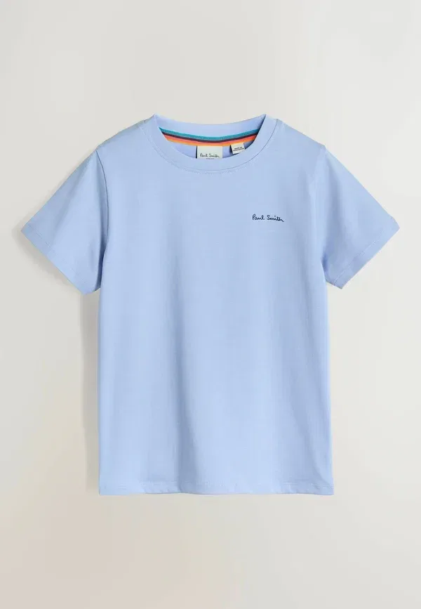 Комплект из 3 футболок с вышивкой Paul Smith Junior, синий — фото 3