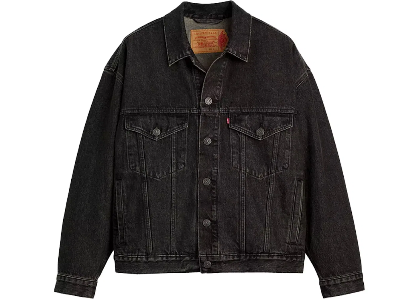 Мужская куртка-джинсовка Type III Trucker Jacket Nike, Black / Wash Black